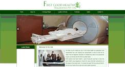 Desktop Screenshot of firstgoodhealth.com